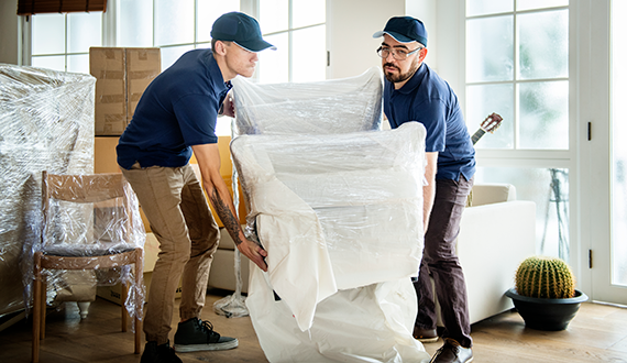 Seamless furniture transport and delivery in Hanworth