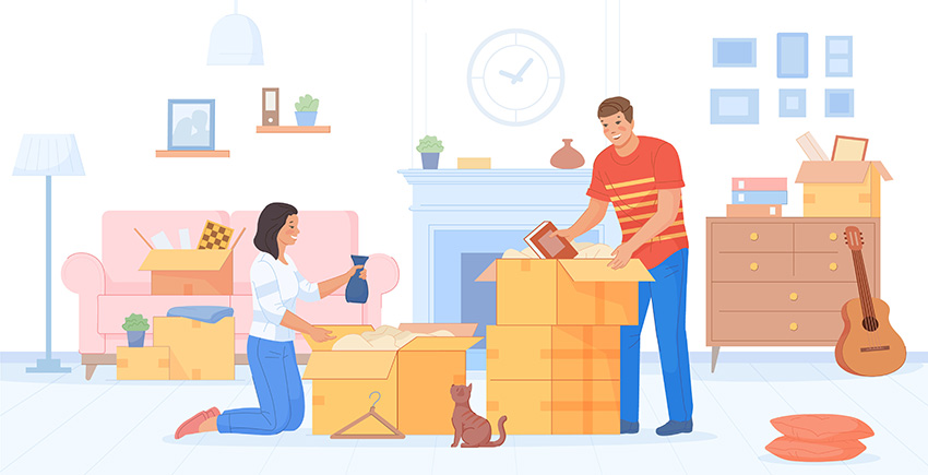 Pack with a plan! A well-defined timeline keeps your move stress-free