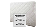 Buy Single Mattress Plastic Cover in Leatherhead