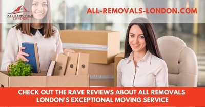 Movers from All Removals London were punctual, efficient and fast.