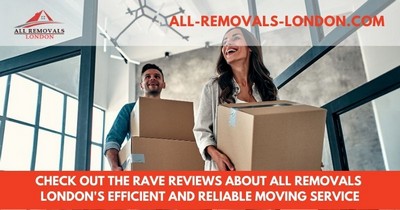 Staff from All Removals London was very hard working and friendly.