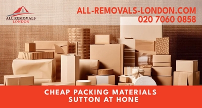 All Removals London - Cheap Packing Materials in Sutton At Hone