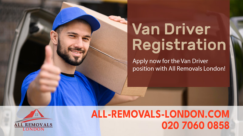 All Removals London - Van Driver Registration Form