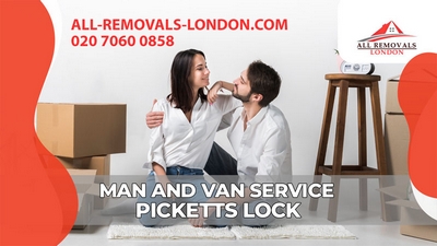 All Removals London - Man and Van Service in Picketts Lock