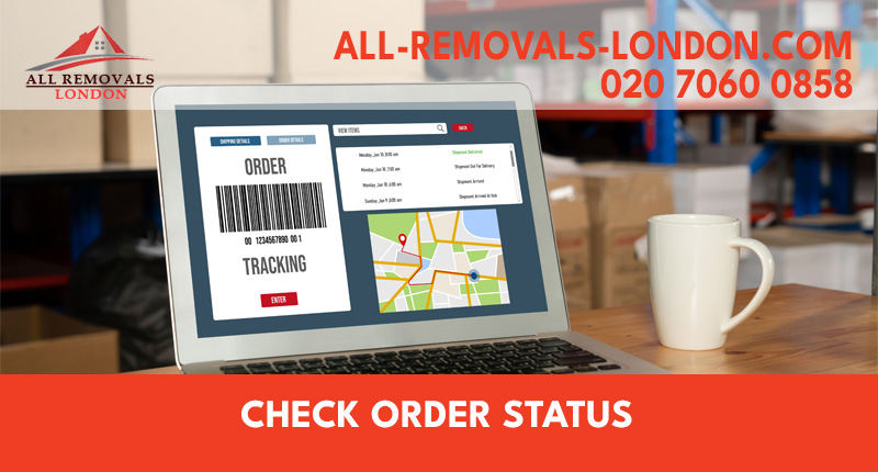 Check Moving Service Order Status | All Removals London