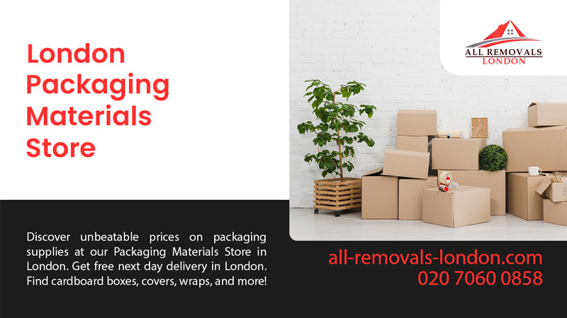 All Removals London - Cheap Packing Materials in London