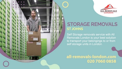 All Removals London - Removals to/from Self Storage in St Johns