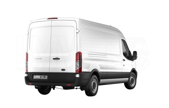 Large Van for all removals in London - Back View