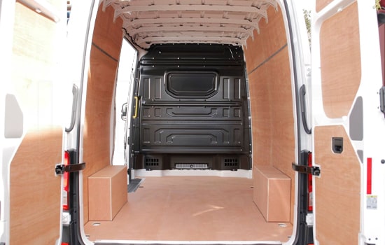 Large Van for all removals in London - Inside View