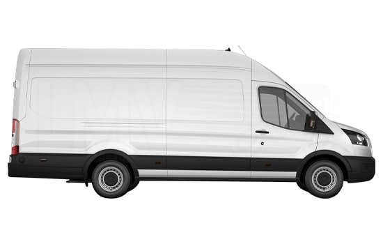 Extra Large Van for all removals in London - Side View