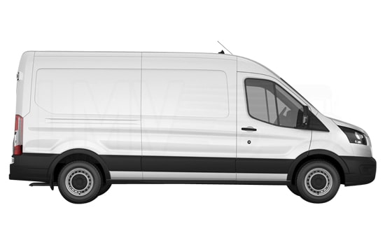 Large Van for all removals in London - Side View
